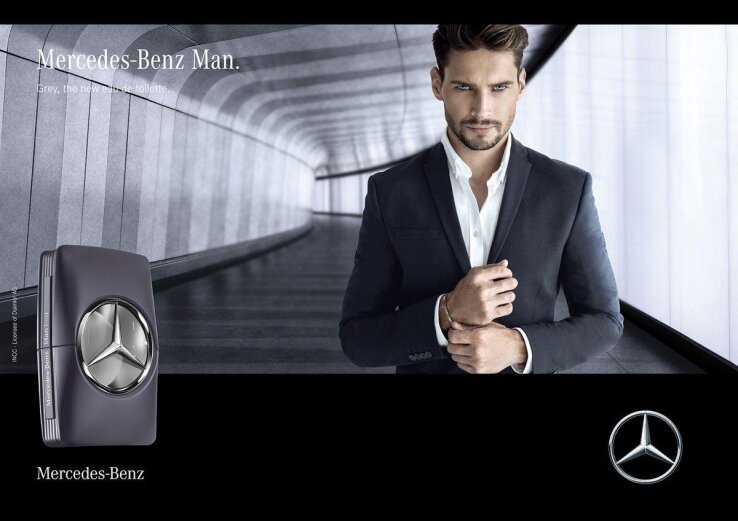 ПРОБНИК мужские духи MERCEDES-BENZ Man Grey 1,5ml туалетная вода, восхитительный восточный пряный аромат, цена 50 грн. - Prom.ua (ID#1225651636)