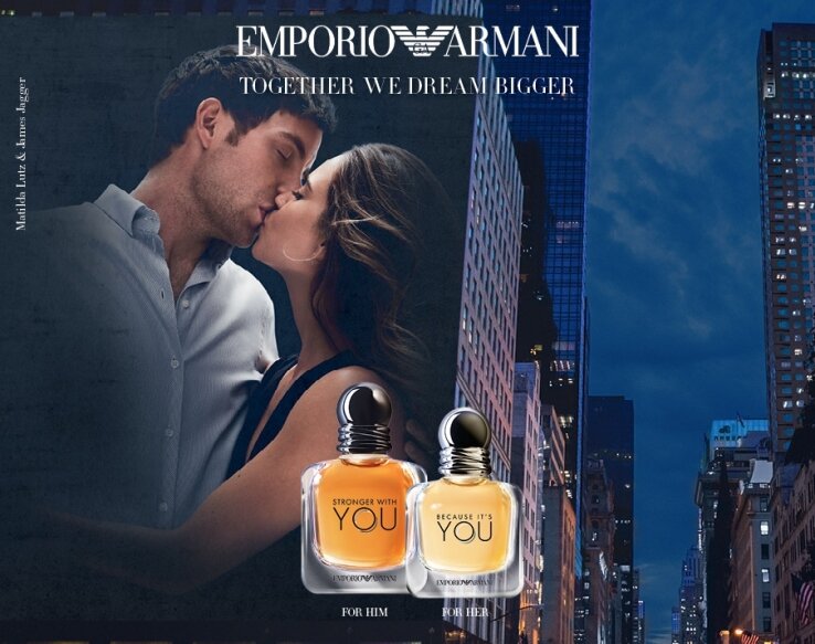 Stronger with YOU, Eau de toilette & Because it's YOU, Eau de Parfum, EMPORIO ARMANI - Paris 8